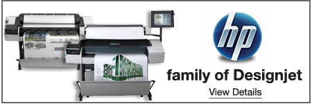 HP wide format inkjet printers