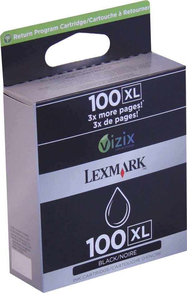 lexmark 100xl ink