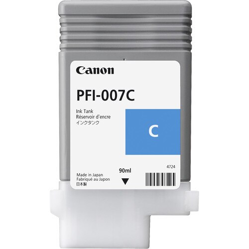 Canon PFI-007C Ink Tank | Canon Cyan Ink Tank