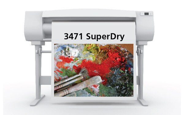36 in. x 100 ft. Sihl 3471 SuperDry Satin Grayback Roll-Up Film, 7.5 mil (1 Roll)