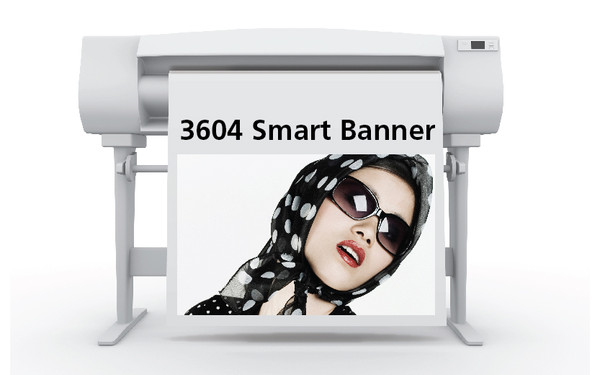 24 in. x 50 ft. Sihl 3604 SMART Banner Vinyl Matte 15 mil (1 Roll)