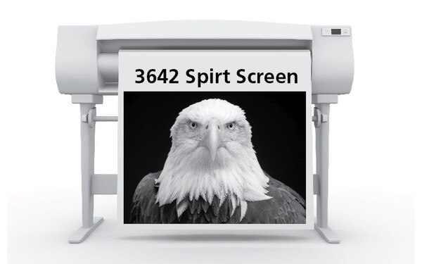 17 in. x 100 ft. Sihl 3642 Spirit II Screen Positive Film, 5 mil (1 Roll)