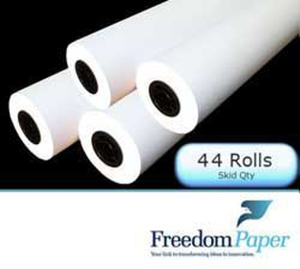 36 in. x 500 ft. Eco-Friendly 20 lb. Recycled Laser Bond (433) (44 Rolls)