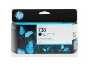 HP 738 130 Mil Black DesignJet Ink Cartridge