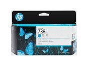 HP 738 130 Mil Cyan DesignJet Ink Cartridge