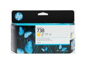HP 738 130 Mil Yellow DesignJet Ink Cartridge
