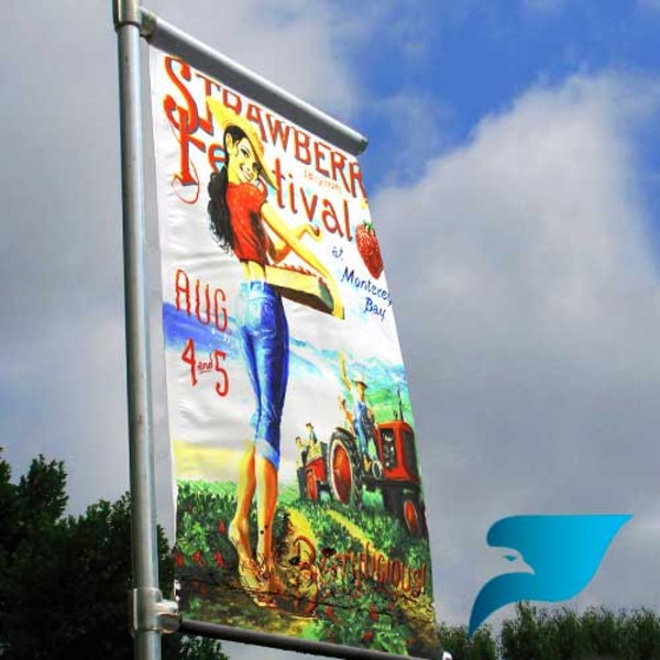 24 in. x 60 ft. (906) High Density Scrim Vinyl Banner 15 mil (1 Roll)
