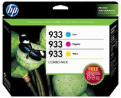 HP 933 Ink Color Combo Pack (N9H56FN)