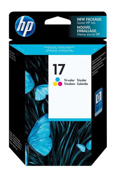 HP 17 Tri-Color Inkjet Cartridge