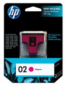 HP 02 Magenta Ink Cartridge