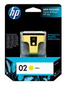 HP 02 Yellow Ink Cartridge