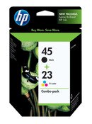 HP 45/23 Ink Combo Pack