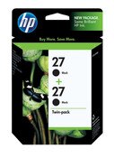 HP 27 Black Ink Cartridge 2 Pack
