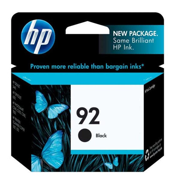 HP 92 Black Ink Cartridge