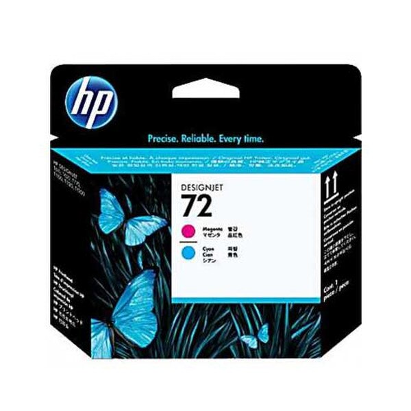 HP 72 Cyan and Magenta Printhead