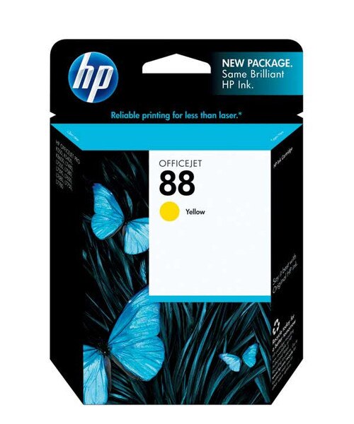 HP 88 Yellow Ink Cartridge