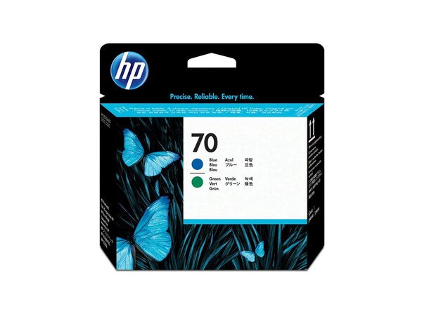 HP 70 Blue and Green Printhead (HP Designjet Z3200/Z3100 only)