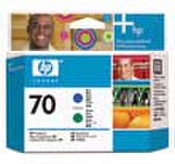 HP 70 Blue and Green Printhead (HP Designjet Z3200/Z3100 only)