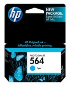 HP 564 Cyan Ink Cartridge