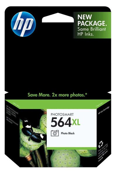 HP 564xL Photo Black Ink Cartridge