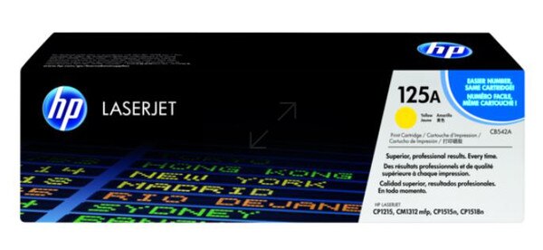 HP 125A Yellow Print Cartridge