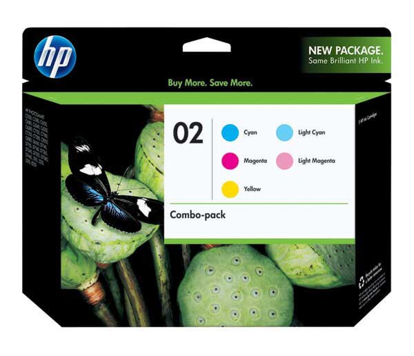 HP 02 Ink Combo Pack