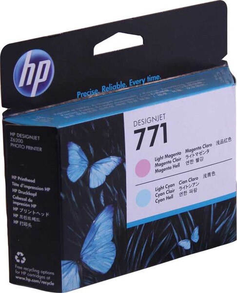 HP 771 Light Magenta/Light Cyan Designjet Printhead