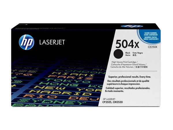 HP 504x Black LJ Cartridge