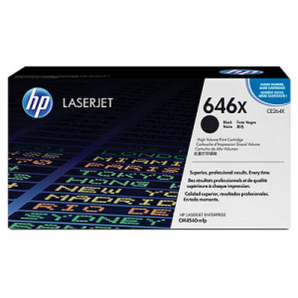 HP CLJ CE264X Black Print Cartridge