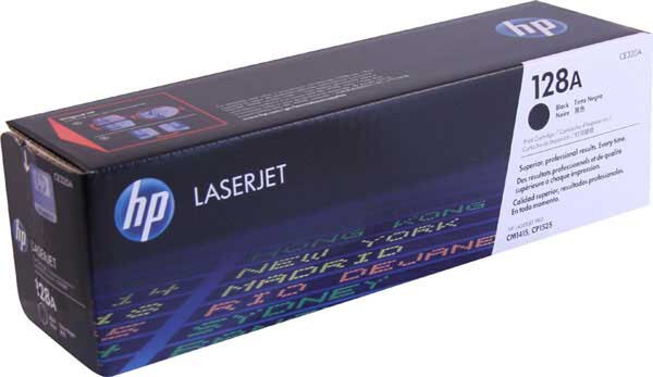 HP 128A Black Print Cartridge