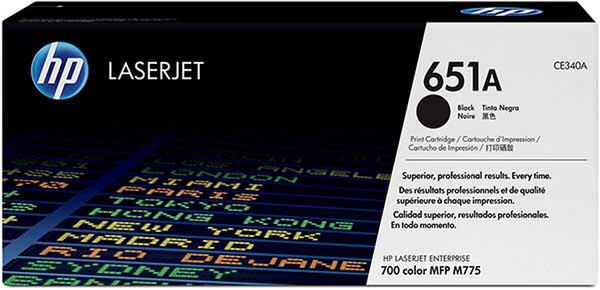 HP 651A Black Toner (CE340A)