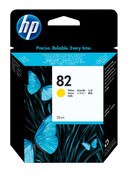 HP 82 Yellow Ink Cartridge (28 ml) (CH568A)