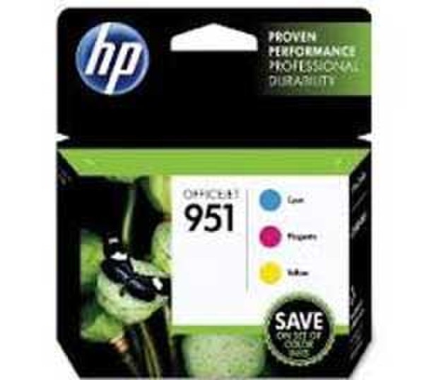HP 951 Color Ink Cartridge Combo Pack