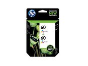 HP 60 Tri-Color Ink Cartridges 2 Pack