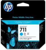 HP 711 Cyan Ink 3 Pack (CZ134A)