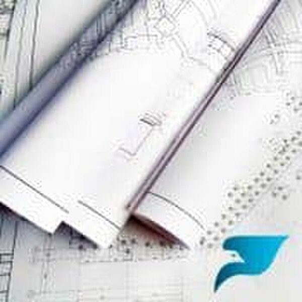 Wide Format Plotter Paper 20 lb. Ultra-bright Uncoated Inkjet Bond (740)