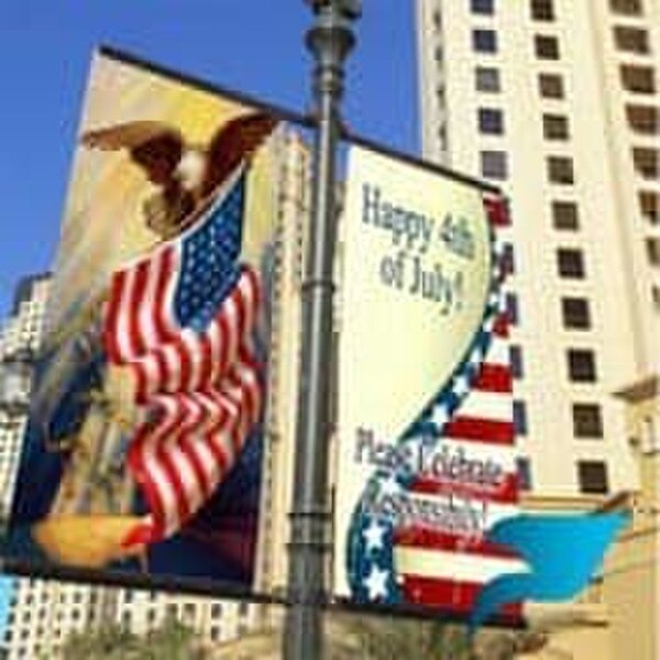 Freedom Paper Stay-Flat Polypro Banner 8 mil (804)
