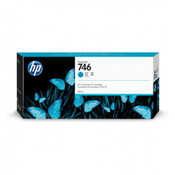 HP 746 Cyan DesignJet Ink Cartridge (300 ml)