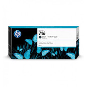 HP 746 Matte Black DesignJet Ink Cartridge (300 ml)