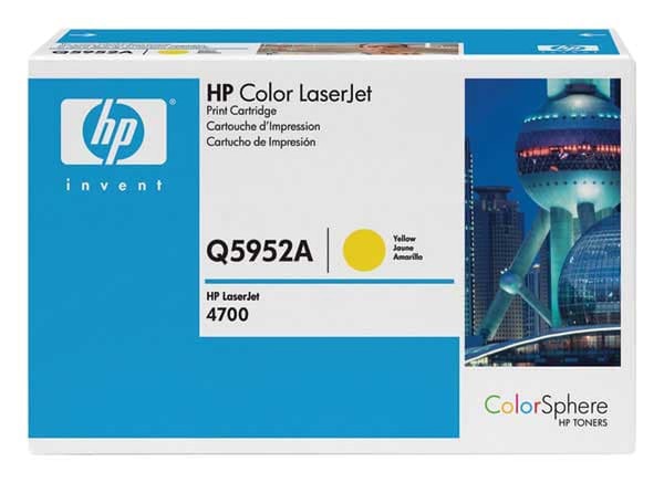 HP 643A Yellow Smart Print Cartridge
