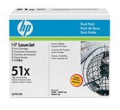 HP 51x LJ Print Cartridge 2 Pack